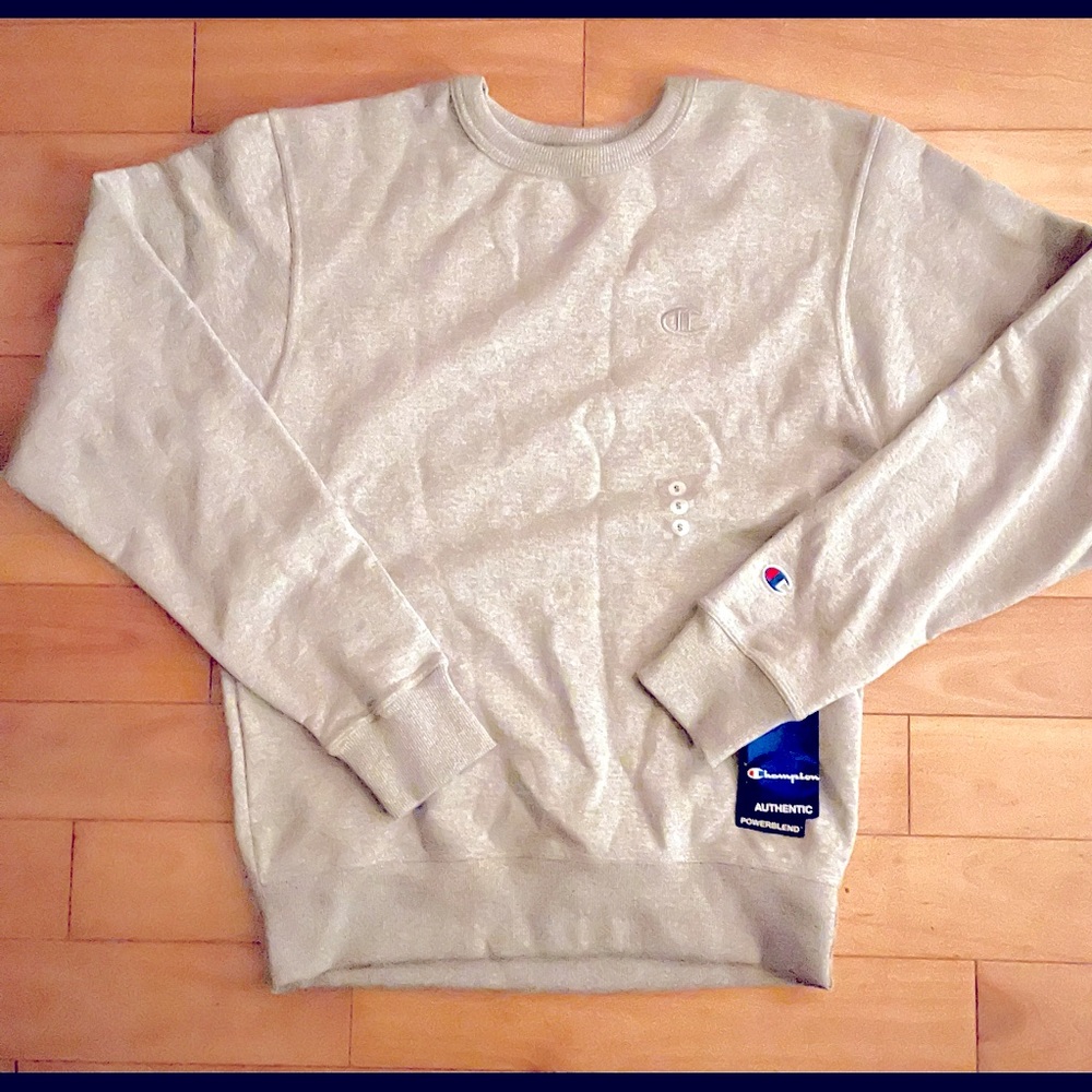NWT MENS CHAMPION CREWNECK SWEATSHIRT